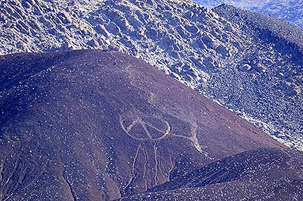 Peace Sign Cinder Cone, November 19, 2014